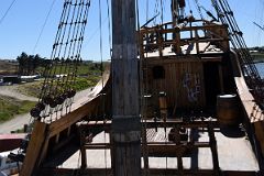 16D The Stern And Captains Cabin On Nao Victoria Replica Commanded By Ferdinand Magellan Near Punta Arenas Chile.jpg